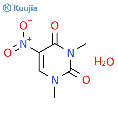 1,3-Dimethyl-5-nitropyrimidine-2,4(1H,3H)-dione structure