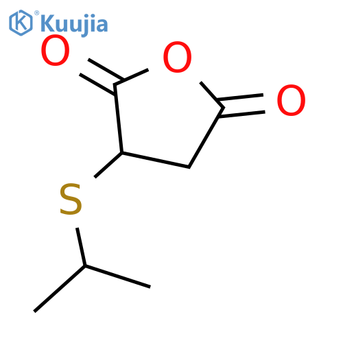 2,5-FURANDIONE, DIHYDRO-3-[(1-METHYLETHYL)THIO]- structure