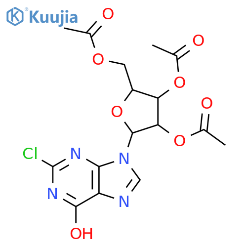 2-Chloroinosine 3’,4’,6’-Triacetate structure