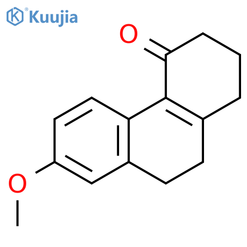 4(1H)-PHENANTHRENONE, 2,3,9,10-TETRAHYDRO-7-METHOXY- structure