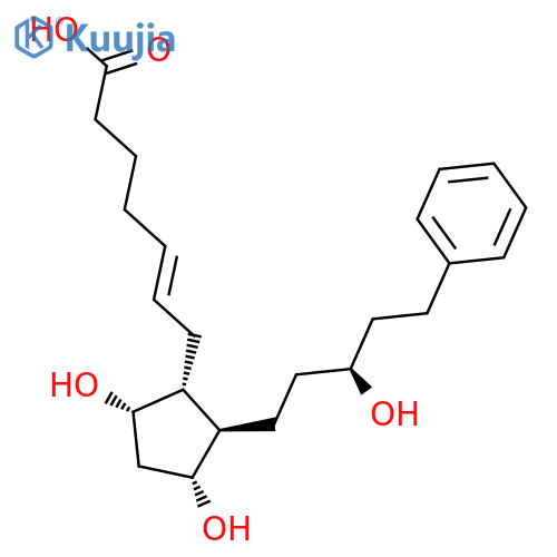Latanoprost acid structure