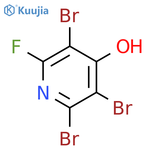 4-Pyridinol, 2,3,5-tribromo-6-fluoro- structure