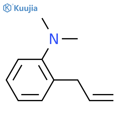 2-Allyl-N,N-dimethylaniline structure