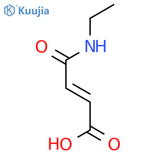 3-(ethylcarbamoyl)prop-2-enoic acid structure