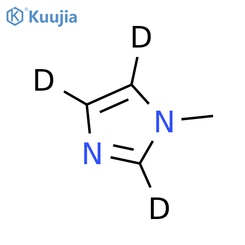 1-methylimidazole-d3 (ring-d3) structure