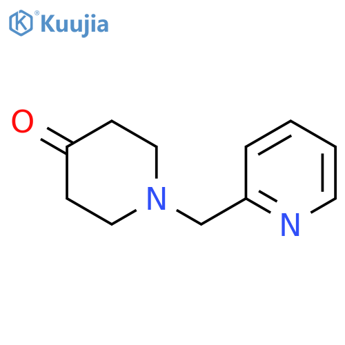 1-[(pyridin-2-yl)methyl]piperidin-4-one structure