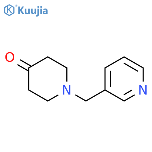 1-(pyridin-3-ylmethyl)piperidin-4-one structure