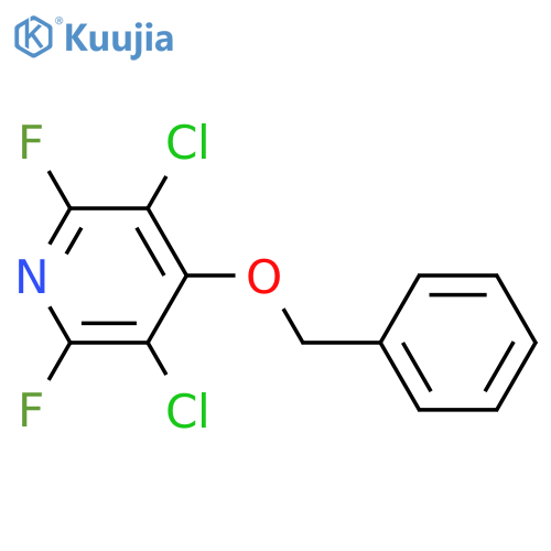 3,5-Dichloro-2,6-difluoro-4-benzyloxypyridine structure