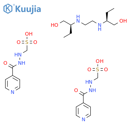 2'-(sulphomethyl)isonicotinohydrazide, compound with [S-(R*,R*)]-2,2'-(ethylenediimino)di(butan-1-ol) (2:1) structure
