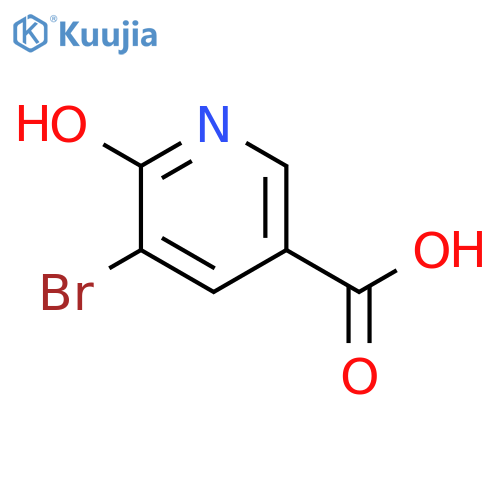 5-bromo-6-oxo-1,6-dihydropyridine-3-carboxylic acid structure