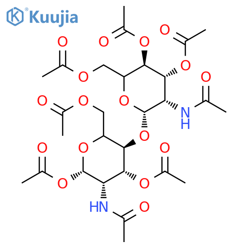 CHITOBIOSE OCTAACETATE structure