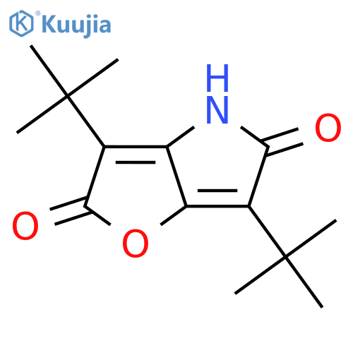 3,6-ditert-butyl-4h-furo[3,2-b]pyrrole-2,5-dione structure