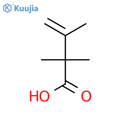 2,2,3-Trimethylbut-3-enoic acid structure