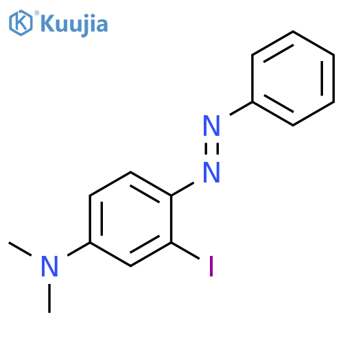 Benzenamine, 3-iodo-N,N-dimethyl-4-(phenylazo)- structure