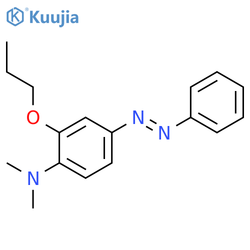 Benzenamine, N,N-dimethyl-4-(phenylazo)-2-propoxy- structure