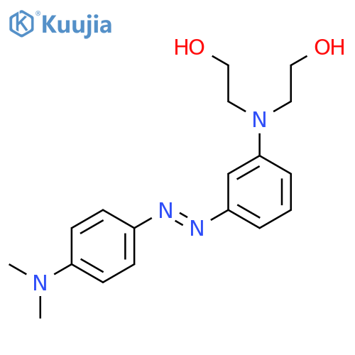 ETHANOL, 2,2'-[[3-[[4-(DIMETHYLAMINO)PHENYL]AZO]PHENYL]IMINO]BIS- structure