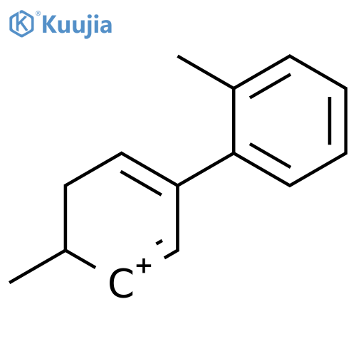 Cyclohexadienylium, 6-methyl-3-(2-methylphenyl)- structure