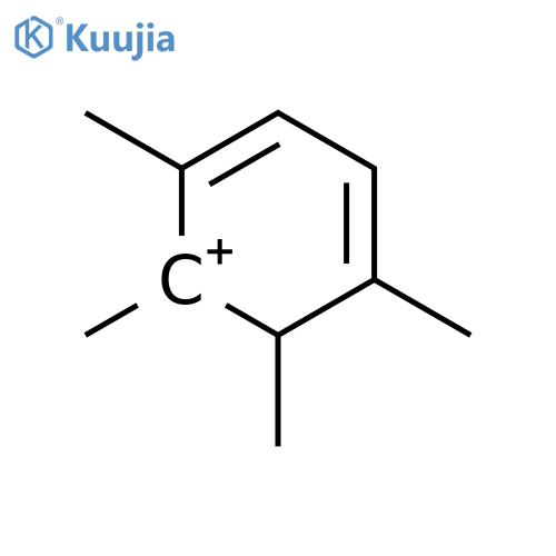 Cyclohexadienylium, 1,2,5,6-tetramethyl- structure