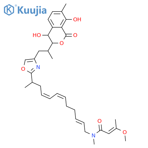 Ajudazol B structure