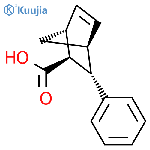 Bicyclo[2.2.1]hept-5-ene-2-carboxylic acid, 3-phenyl-, (1R,2S,3S,4S)- structure