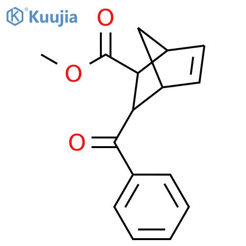 Bicyclo[2.2.1]hept-5-ene-2-carboxylic acid, 3-benzoyl-, methyl ester structure