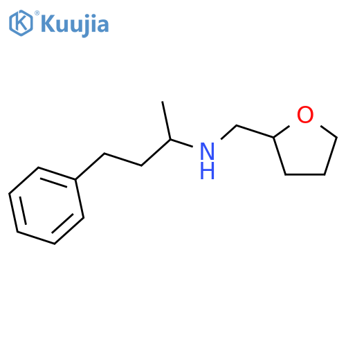 (oxolan-2-yl)methyl(4-phenylbutan-2-yl)amine structure