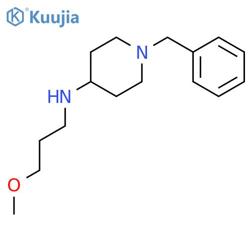 (1-Benzyl-piperidin-4-yl)-(3-methoxy-propyl)-amine structure