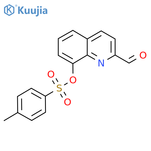 2-Formylquinolin-8-yl 4-methylbenzenesulfonate structure