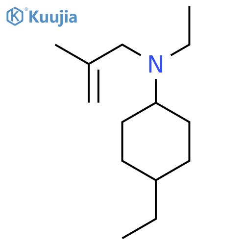 Cyclohexanamine, n,4-diethyl-n-(2-methyl-2-propenyl)-(9ci) structure