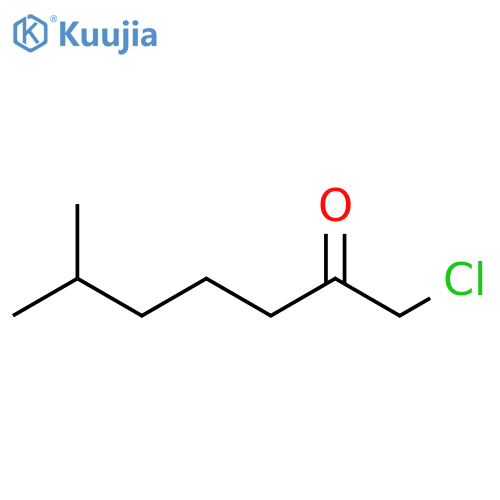 2-Heptanone, 1-chloro-6-methyl- structure