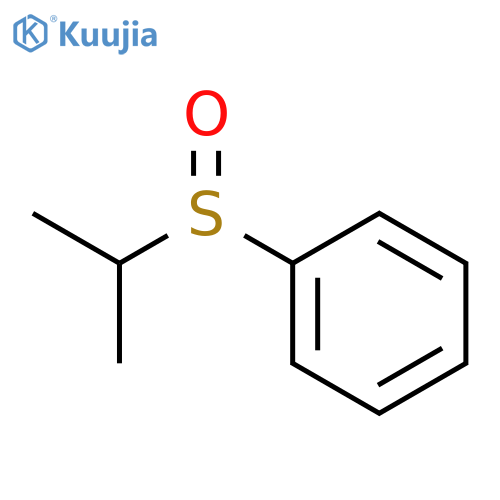Benzene,[(1-methylethyl)sulfinyl]- structure