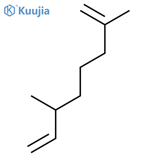 (-)-2,6-Dimethyl-1,7-octadien structure