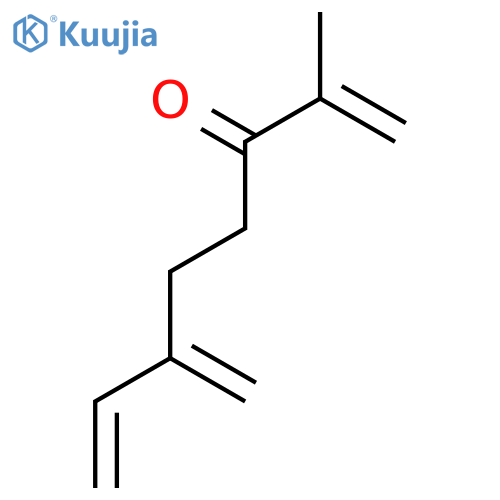 1,7-octadien-3-one, 2-methyl-6-methylene- structure