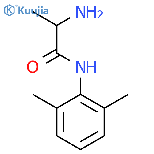 2-amino-N-(2,6-dimethylphenyl)propanamide structure