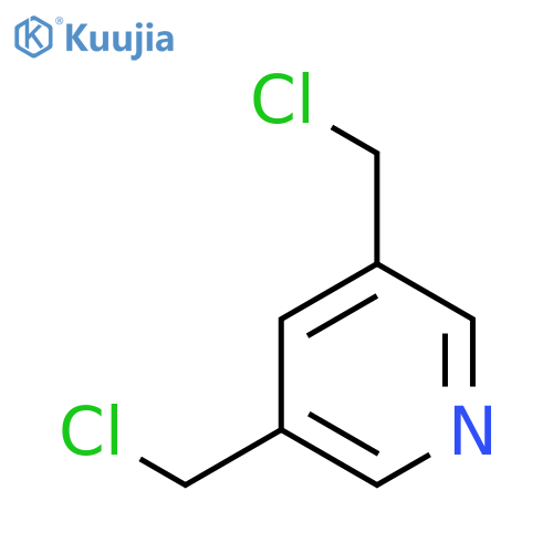 3,5-Bis(chloromethyl)pyridine structure