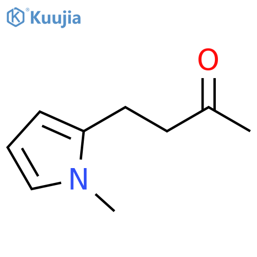 4-(1-methyl-1H-pyrrol-2-yl)butan-2-one structure