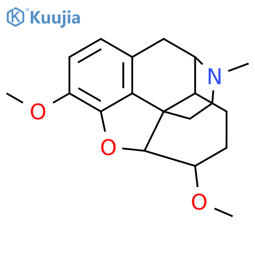 (5alpha,6beta)-4,5-epoxy-3,6-dimethoxy-17-methylmorphinan structure