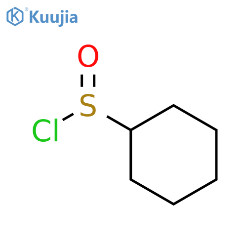 Cyclohexanesulfinyl chloride structure
