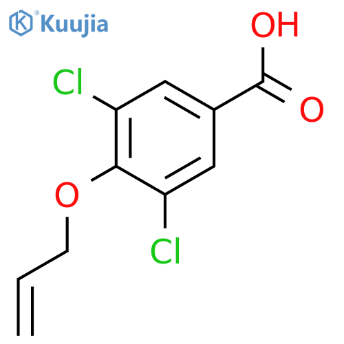 4-(Allyloxy)-3,5-dichlorobenzoic acid structure