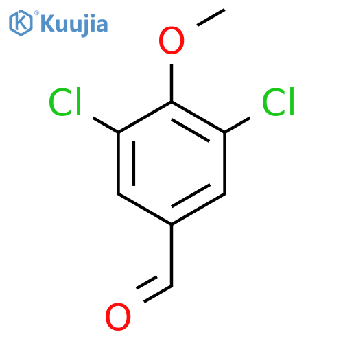 3,5-Dichloro-4-methoxybenzaldehyde structure
