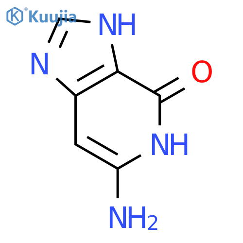 6-amino-3,5-dihydro-4H-Imidazo[4,5-c]pyridin-4-one structure