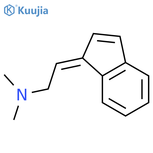 N,N-Dimethyl-2-(1-indenylidene)ethylamine structure