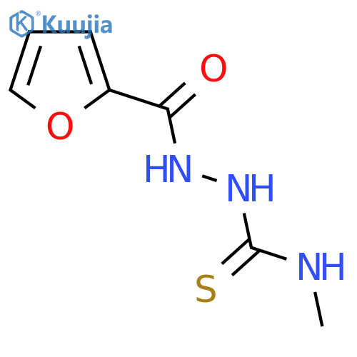 2-(2-furoyl)-N-methylhydrazinecarbothioamide structure
