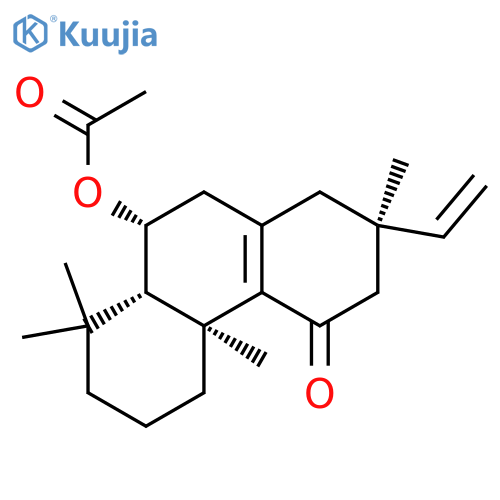 [(2R,4Bs,8aS,9R)-2-ethenyl-2,4b,8,8-tetramethyl-4-oxo-1,3,5,6,7,8a,9,10-octahydrophenanthren-9-yl] acetate structure