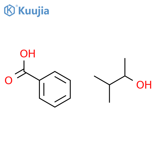 2-Butanol, 3-methyl-, benzoate structure