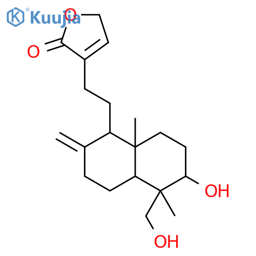 14-Deoxyandrographolide structure
