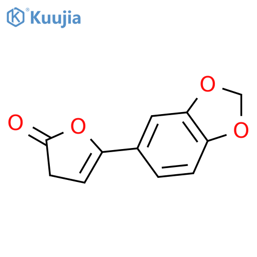 5-(1,3-Benzodioxol-5-yl)-2(3H)-furanone structure