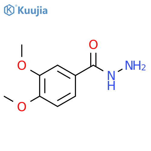 3,4-dimethoxybenzohydrazide structure