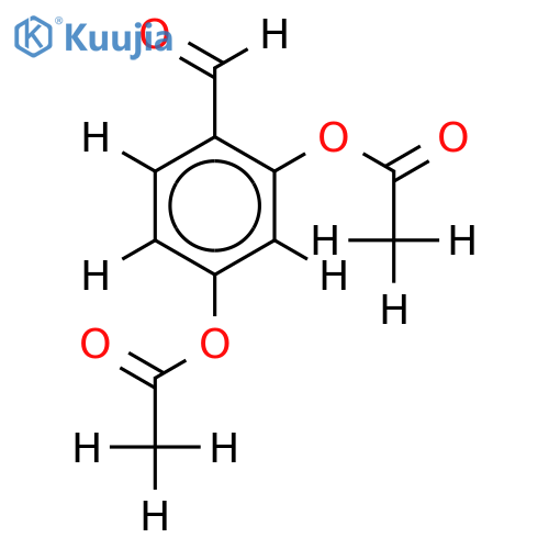 Di-Ac-2,4-Dihydroxybenzaldehyde structure