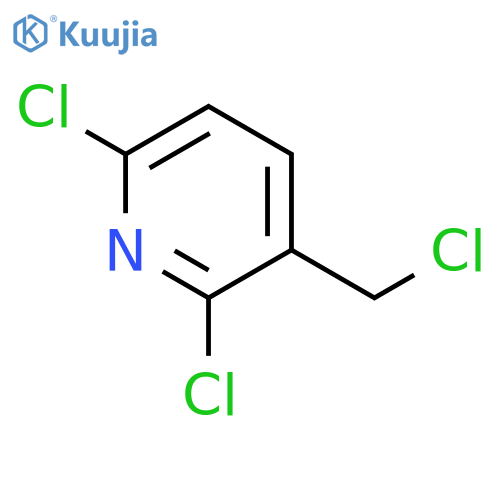 2,6-Dichloro-3-(chloromethyl)pyridine structure